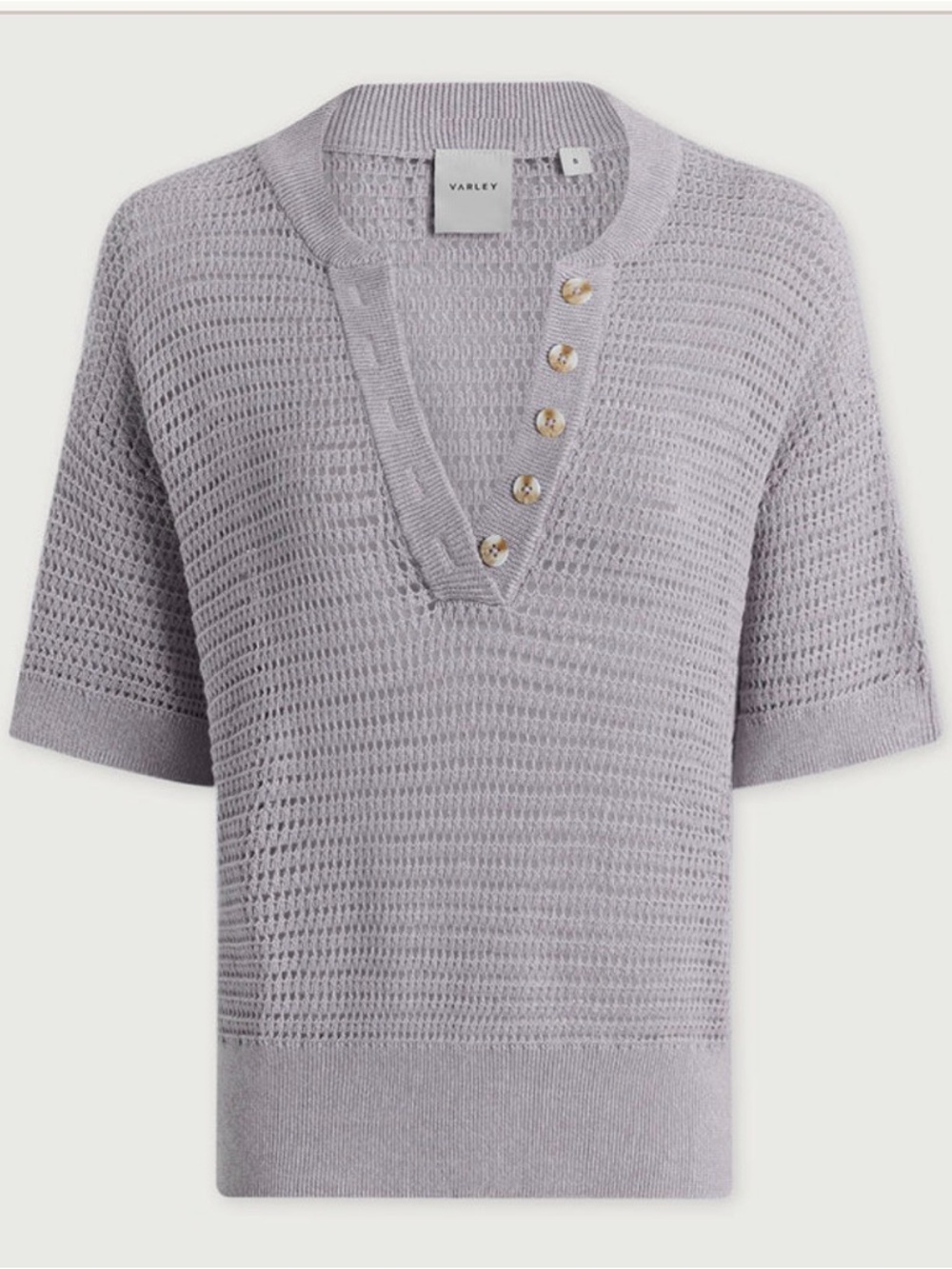Varley Callie Top Thistle Down (Purple)